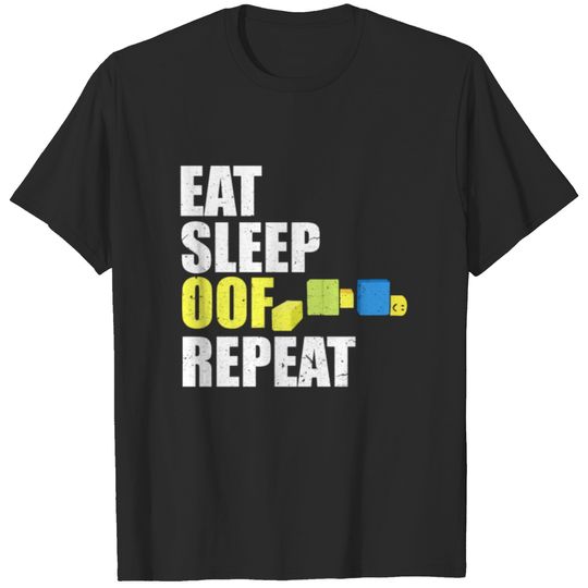 Internet Meme Eat Sleep Off Repeat T-shirt