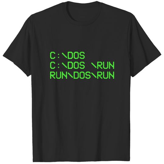 Dos Computer Programmer T-shirt