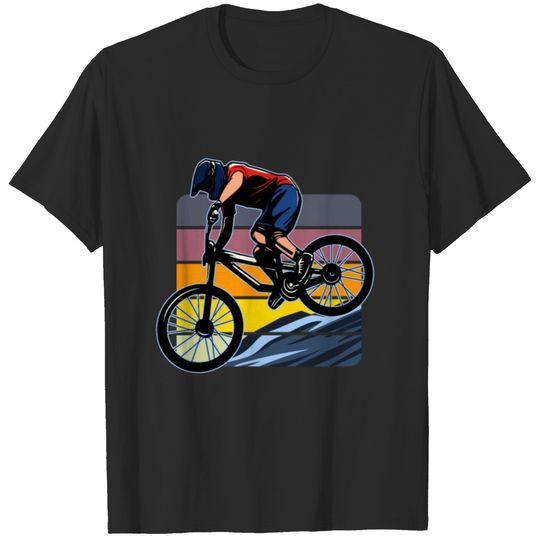 Mountain Bike Downhill MTB Biking Cycling Gift T-shirt