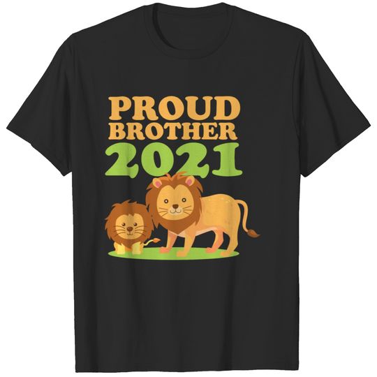 Great Big Proud Brother Leo Lion 2021 Gift T-shirt
