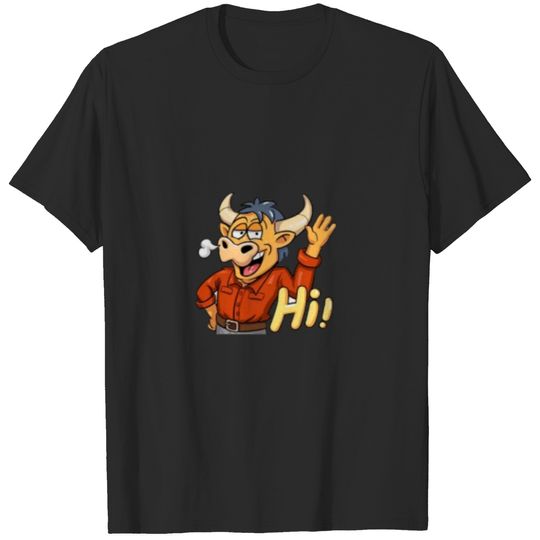 Funny bull T-shirt