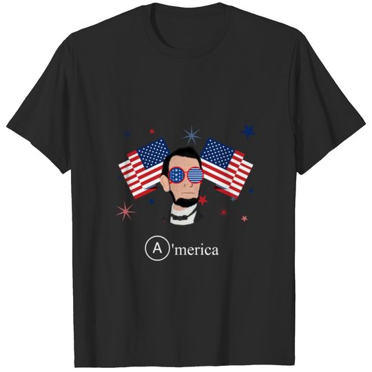 Lincoln 4th of July T-shirt
