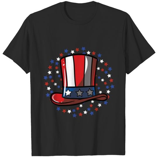 Usa Fourth of july gift America T-shirt