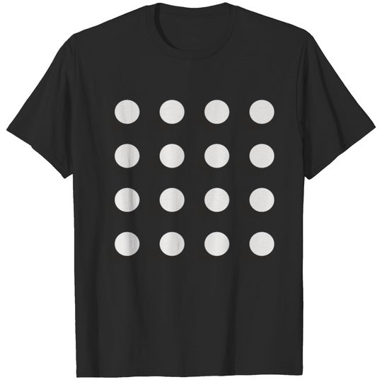 3D circles T-shirt