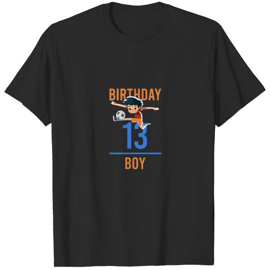 13 Year Old Soccer Boy T-shirt