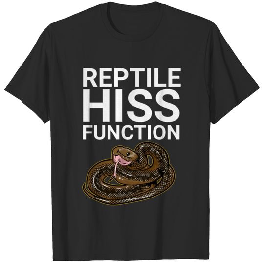 Reptile Hiss Function T-shirt