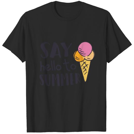 Say Hello to Summer with an Ice Cream T-shirt