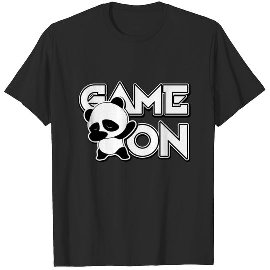 Gaming Panda Geek Zocken Nerd T-shirt