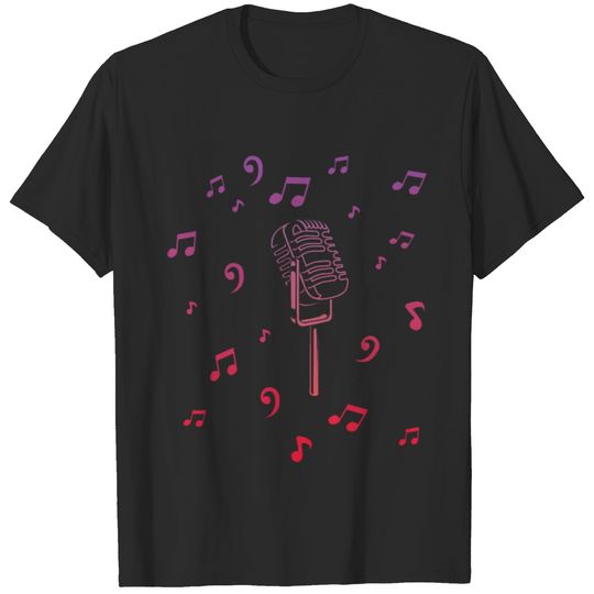 Music Microphone T-shirt