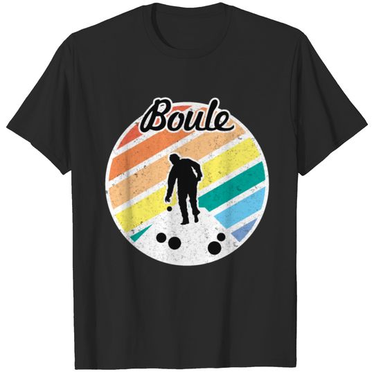 Boule Game Round T-shirt