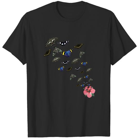 Butterfly - Butterflies - Flowers - Africa T-shirt