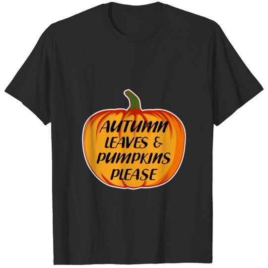 Nature Pumpkin Nature Person Gift T-shirt