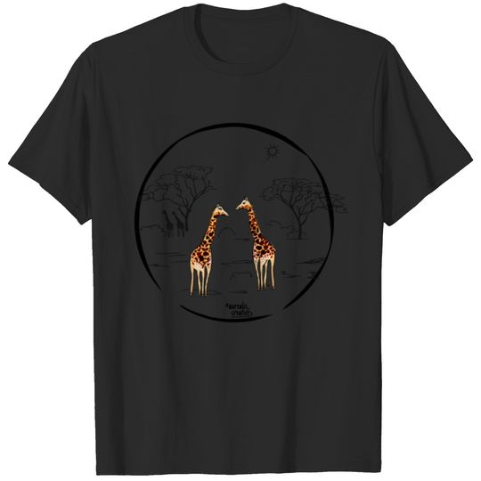 Kenia giraffes T-shirt