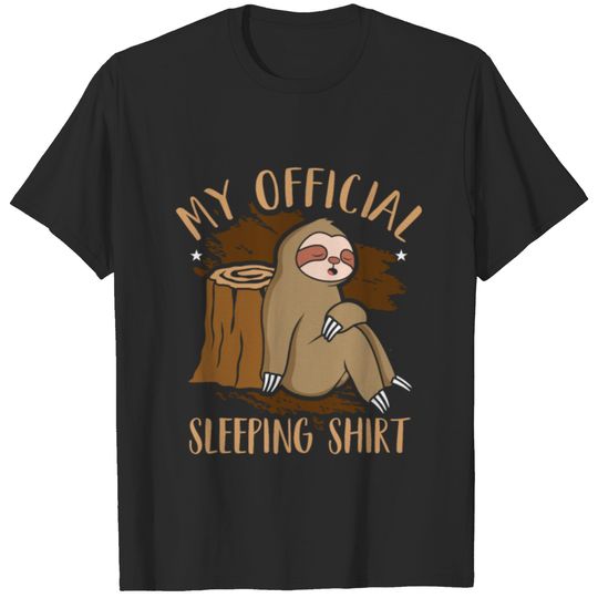 Sloth Lazy People Gift T-shirt