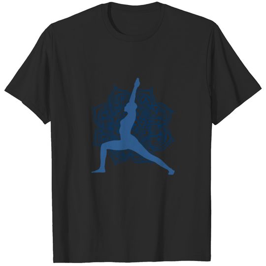 Yoga Asana 5 - The Warrior Pose T-shirt