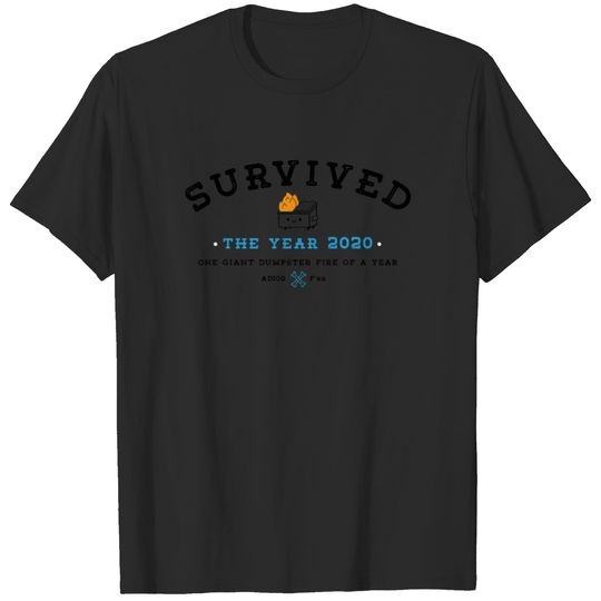 Survived the year 2020 (Light) T-shirt