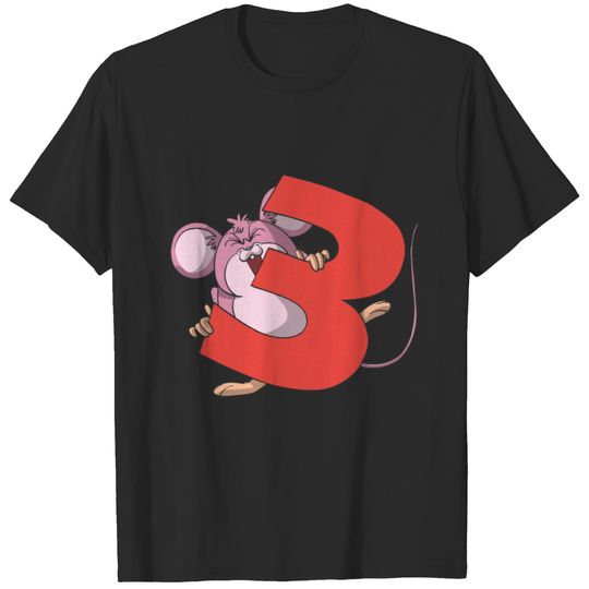 Mouse children's 3rd birthday T-shirt