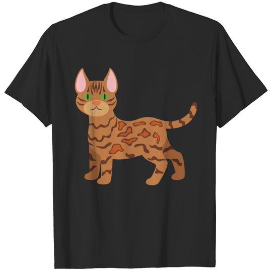 bengal cat T-shirt
