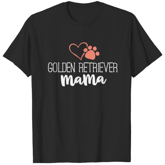 Golden Retriever Mama Shirt Dog Owner Gifts For T-shirt