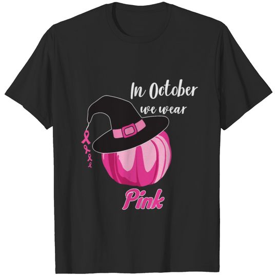 In October We wear Pink T-shirt