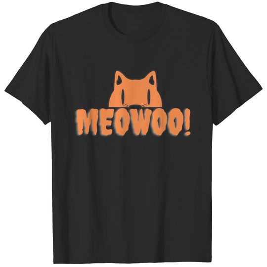 Halloween cat T-shirt