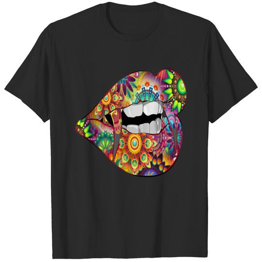 Sexy Vampire Lips T-shirt