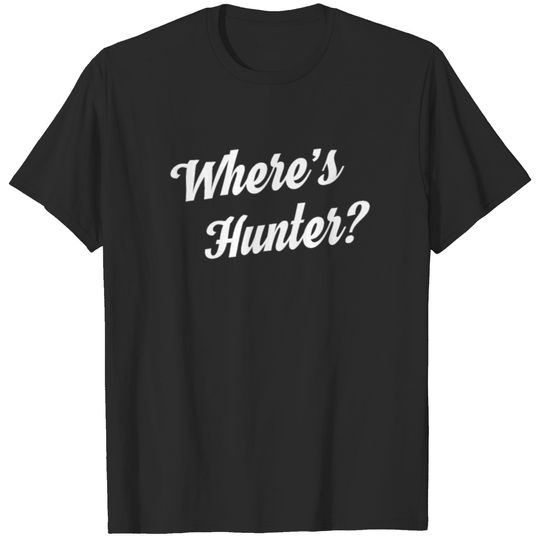 Where's Hunter Trump 2020 President Election T-shirt