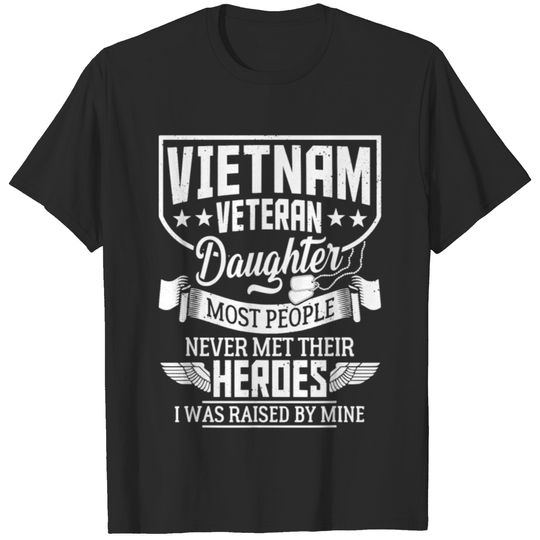 Vietnam Veteran Daughter T-shirt