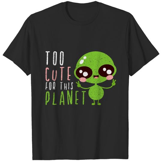 Alien Alien Austronaut T-shirt