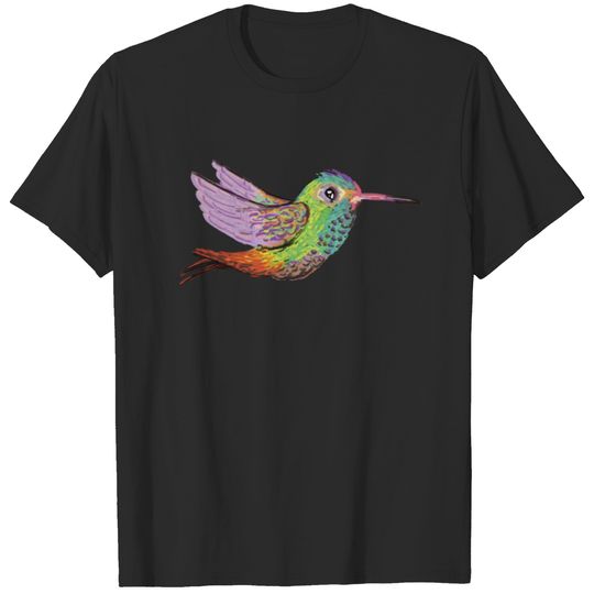 Colorful Humming Bird T-shirt