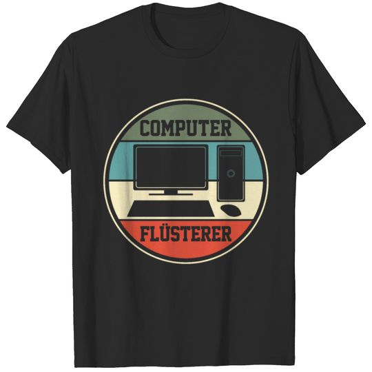 Computer Programmer Programming Retro T-shirt