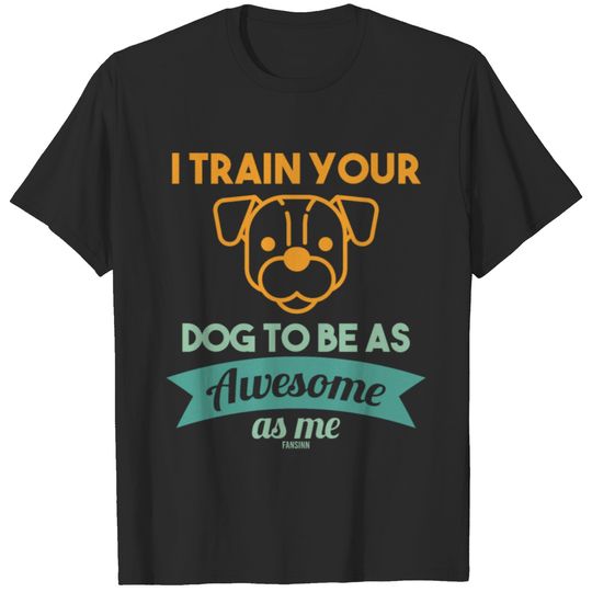 dogs teacher T-shirt