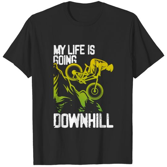 Downhill Biking Mountain Bike Enduro MTB Cycling T-shirt