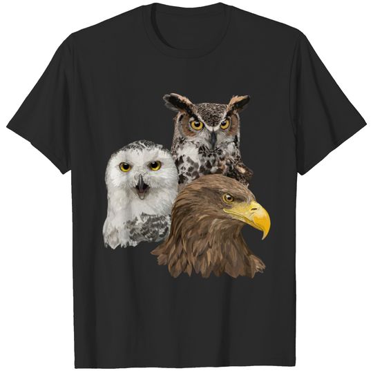 Eagle and owls T-shirt