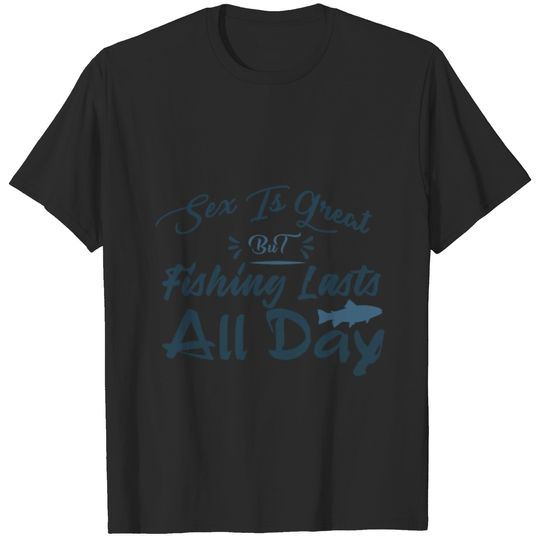 Funny Fischer design for fishing T-shirt