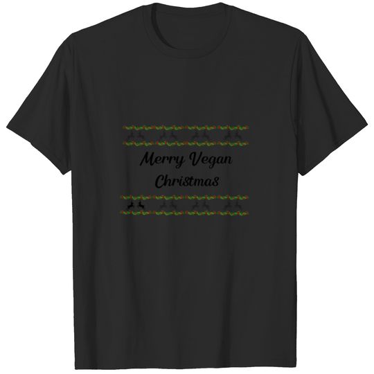 Merry Vegan Christmas T-shirt