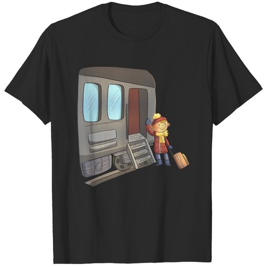 Train Boarding T-shirt