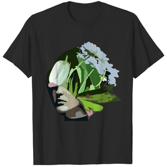 Flowers and people T-shirt