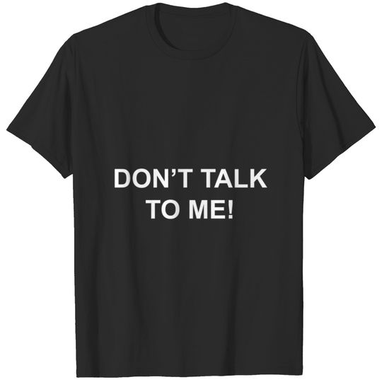 Don'T Talk To Me Secret Masked Performer Gift Tee T-shirt