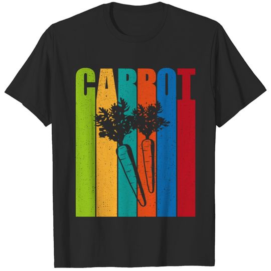 Carrot gift plants vegan saying T-shirt