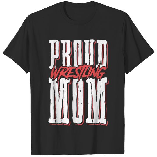 Wrestling Wrestle Mama T-shirt
