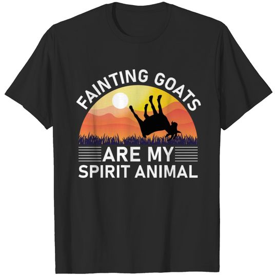 Fainting Goats Are My Spirit Animal T-shirt