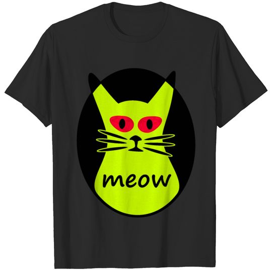Yellow Cat T-shirt