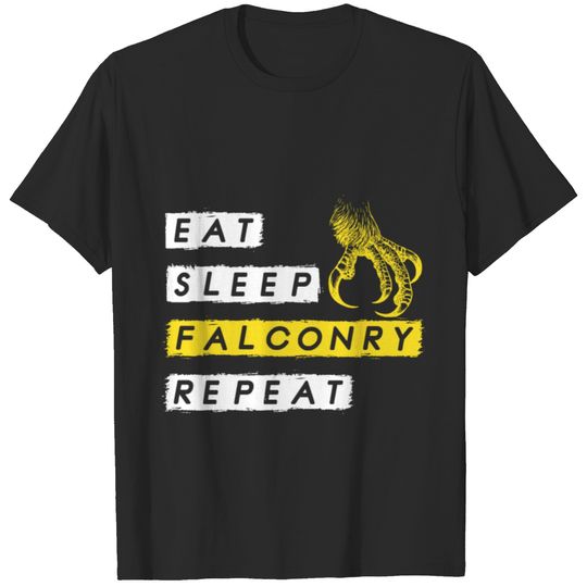 Falconry Eagle Hawk Goshawk Predators T-shirt