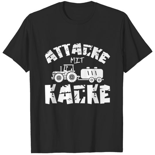 Attack tractor farmer gift T-shirt