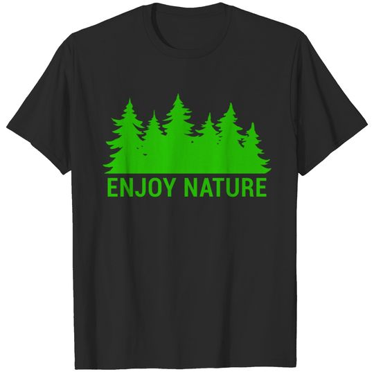 Enjoy Nature Green T-shirt