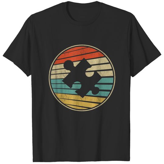 Cute Autism Awareness Gift Vintage 70s 80s Autism T-shirt