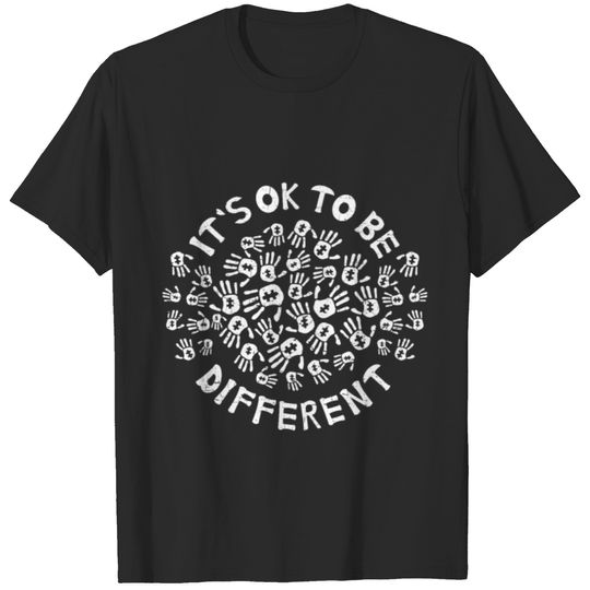 Autism Awareness It's Ok To Be Different T-shirt