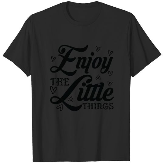 Enjoy The Little Things t-shirt In Life Winnie tee T-shirt