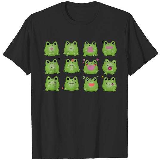 Funny Frogs Four Mountain Frog T-shirt